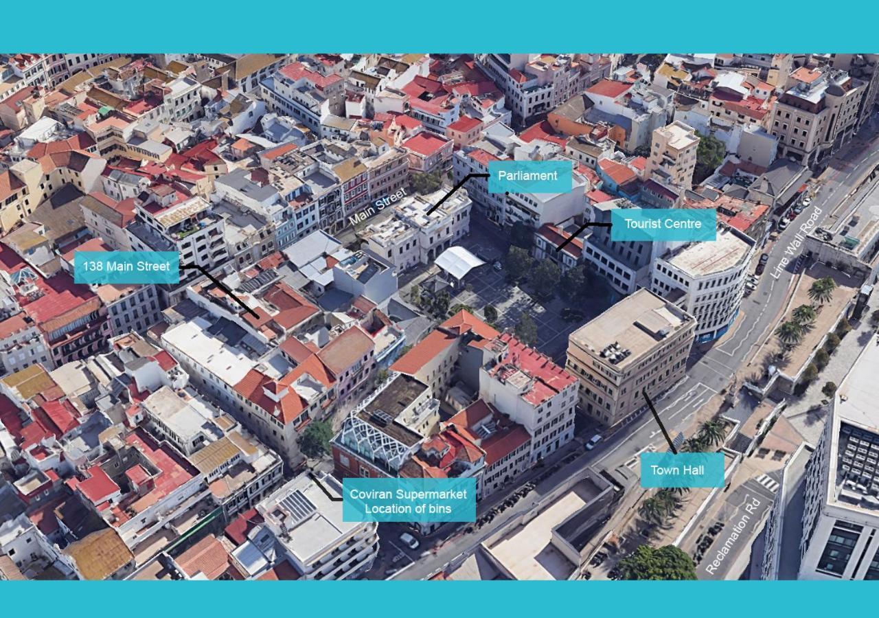Gibraltar Town Centre Flat With Roof Terrace Apartment Екстериор снимка
